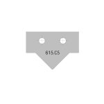 Profilmesser C5 HWM für Fräserkörper C615 -1