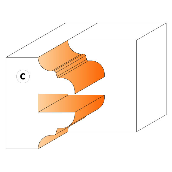 CMT Messer für C694015 - Messerpaar C2 25x29,8x2mm -1