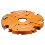 CMT 2-teilige Messerköpfersets für verstellbare Nuten MAN - D150x14-28 d40 Z2+2 V2+2 ALU -1