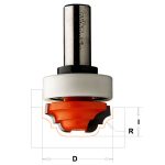 CMT Tauchprofilfräser - R19 D4x13 S=6 HW -2