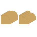 CMT Abrundfräser - R6,35 D25,4x12,7 S=6 HW -4