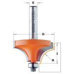 CMT C939 Abrundfräser - R9,5 D31,7x14 S=8 HW -2