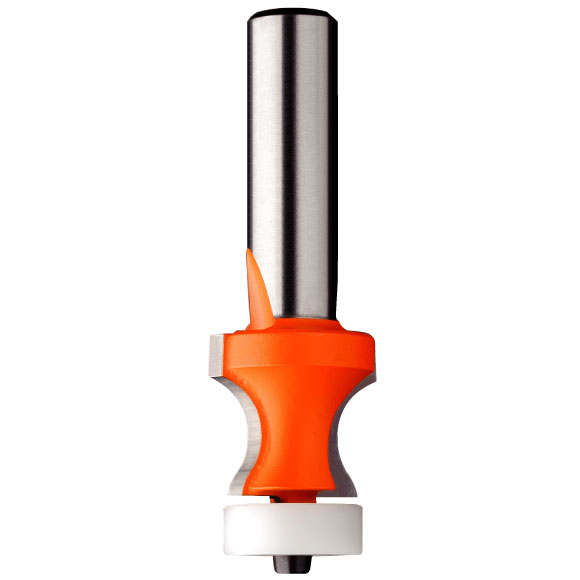 CMT C980 Tropfkantenfräser für Mineralwerkstoffe - D25,4 I22,2 R8 B15,87 S=12 -1