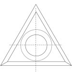 N021 Hartmetall-Wendeplatte - 22x19x2 Holz+ -1