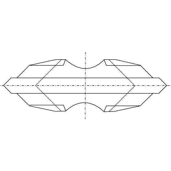 N041 Hartmetall-Wendeplatte - 18x5,7x3,5 UNI-1 N041 Hartmetall-Wendeplatte - 18x5,7x3,5 UNI -1