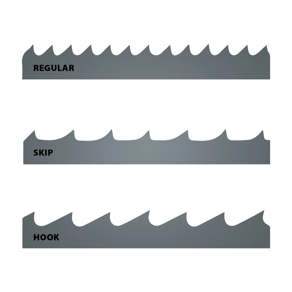 Carbon FORCE REGULAR Bandsägeband 3375mm - 25 x 0,9mm 6TPi -4