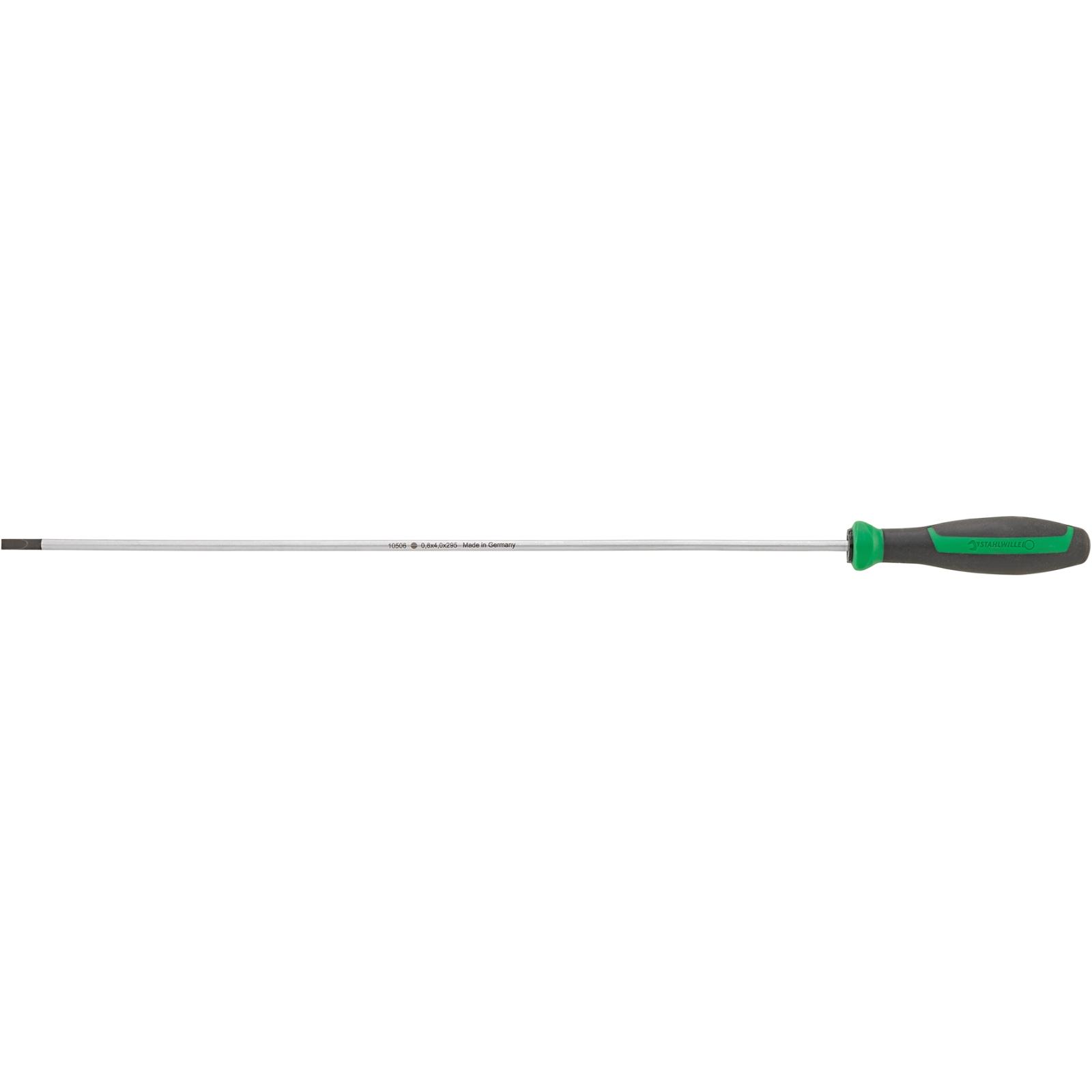 STAHLWILLE Schlitzschraubendreher DRALL+ 0,8mm x 4mm L.300mm-1 main HighRes image