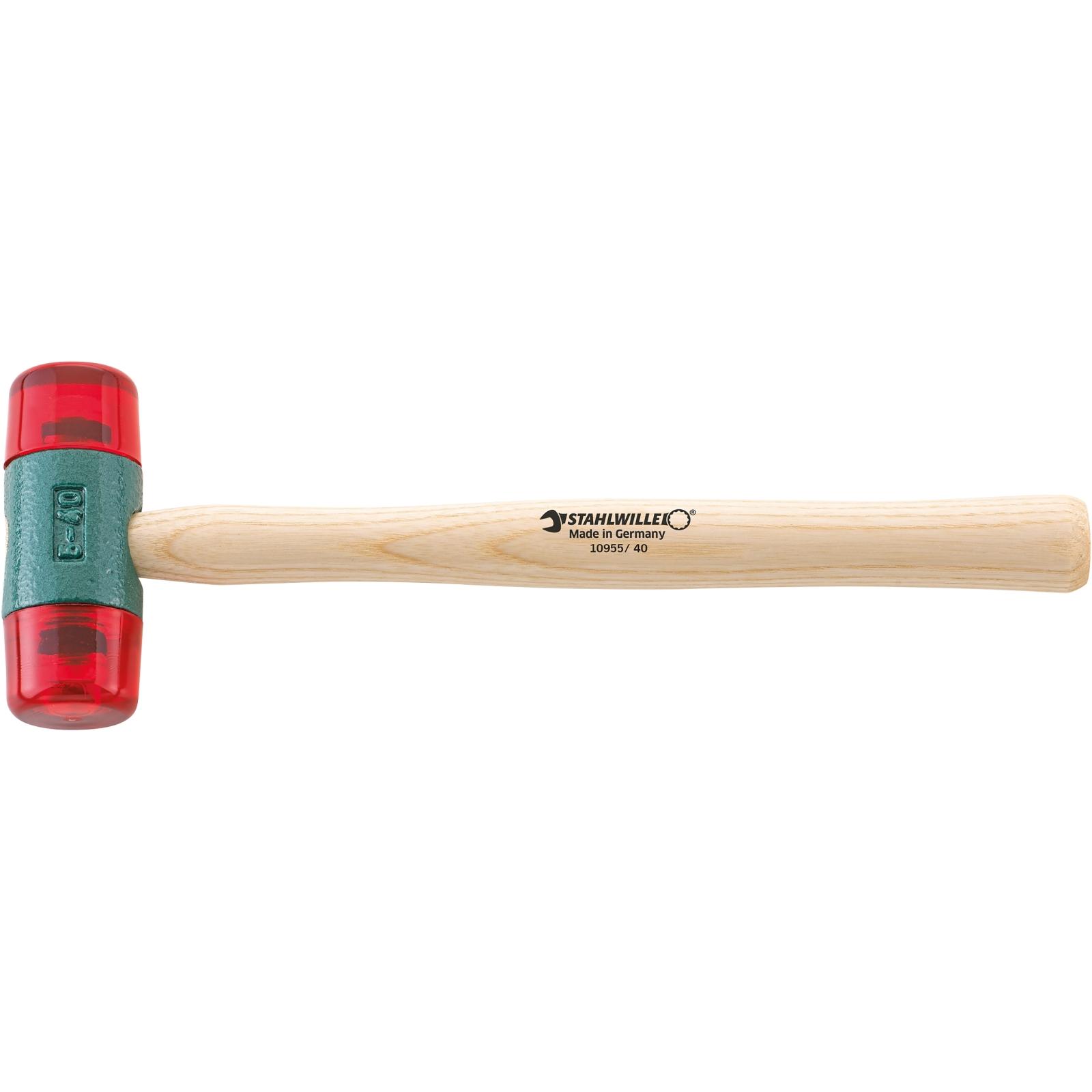 STAHLWILLE Kunststoffhammer L.320mm 545g 65Shore-1 main HighRes image