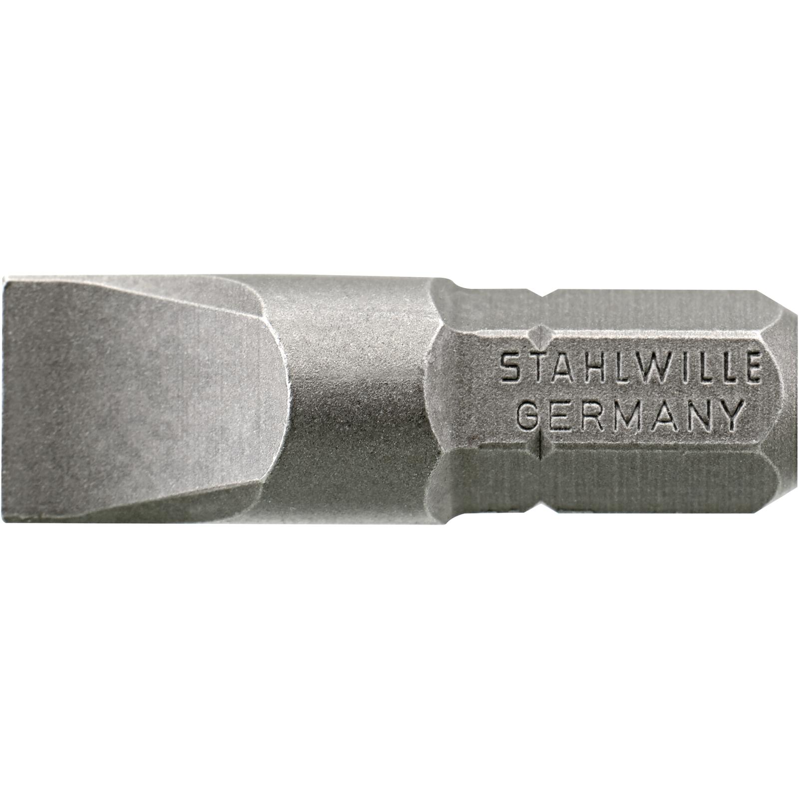 STAHLWILLE Bit-Schraubendrehereinsatz 1,6 x 10,0mm 6kant C 6,3 L.25mm-1 main HighRes image