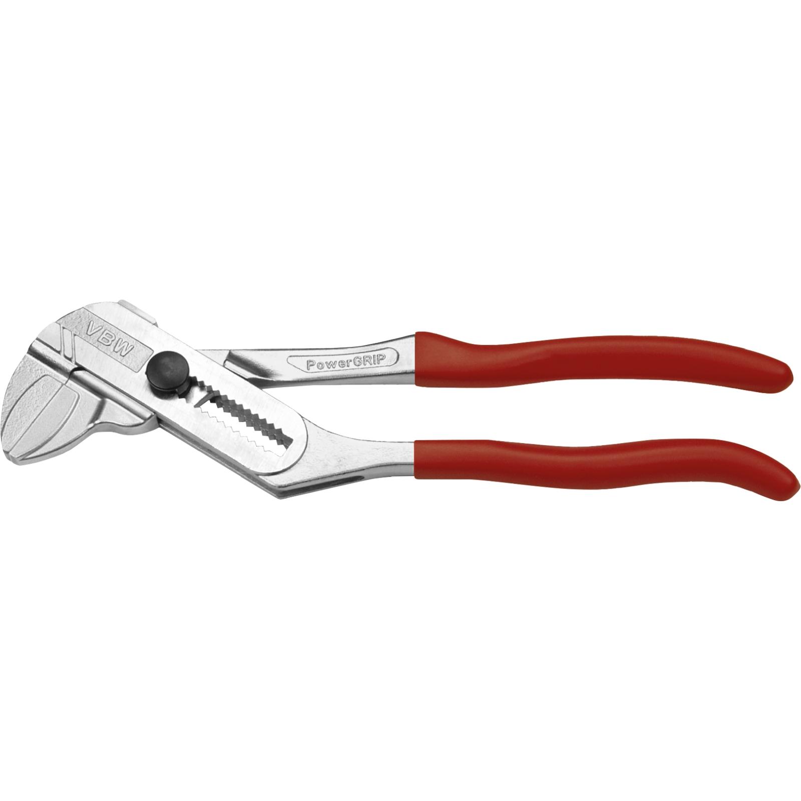 VBW Zangenschlüssel PowerGRIP L.250mm Kopf verchromt Griffe roter Kunststoffüberzug-1 main HighRes image