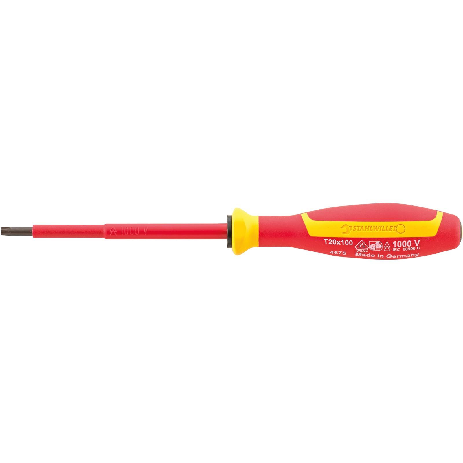 STAHLWILLE VDE TORX® Schraubendreher DRALL+ T10 L.60mm-1 main HighRes image