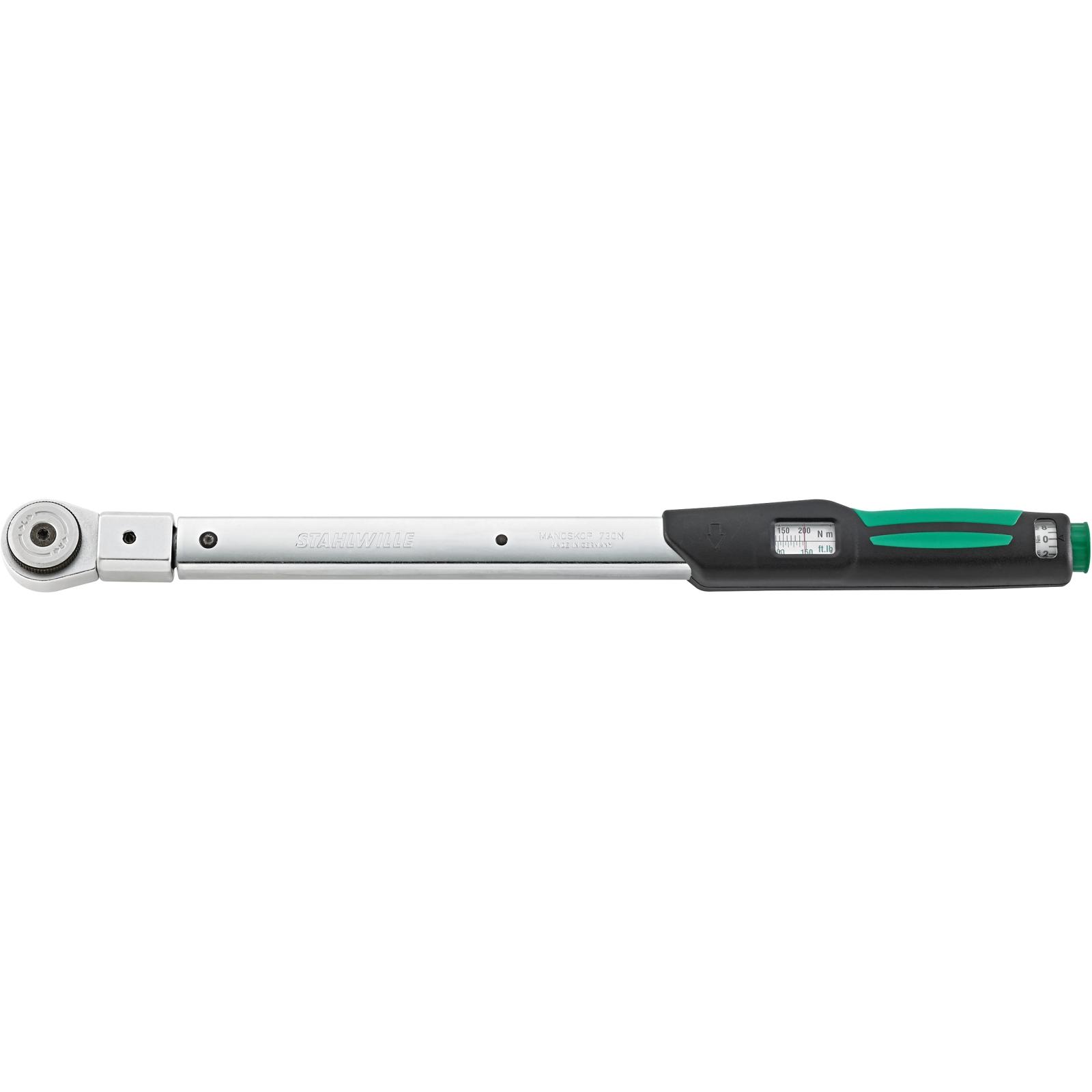 STAHLWILLE Drehmomentschlüssel MANOSKOP® 730NR 7-37ft·lb 3/8 L. 364mm-1 main HighRes image