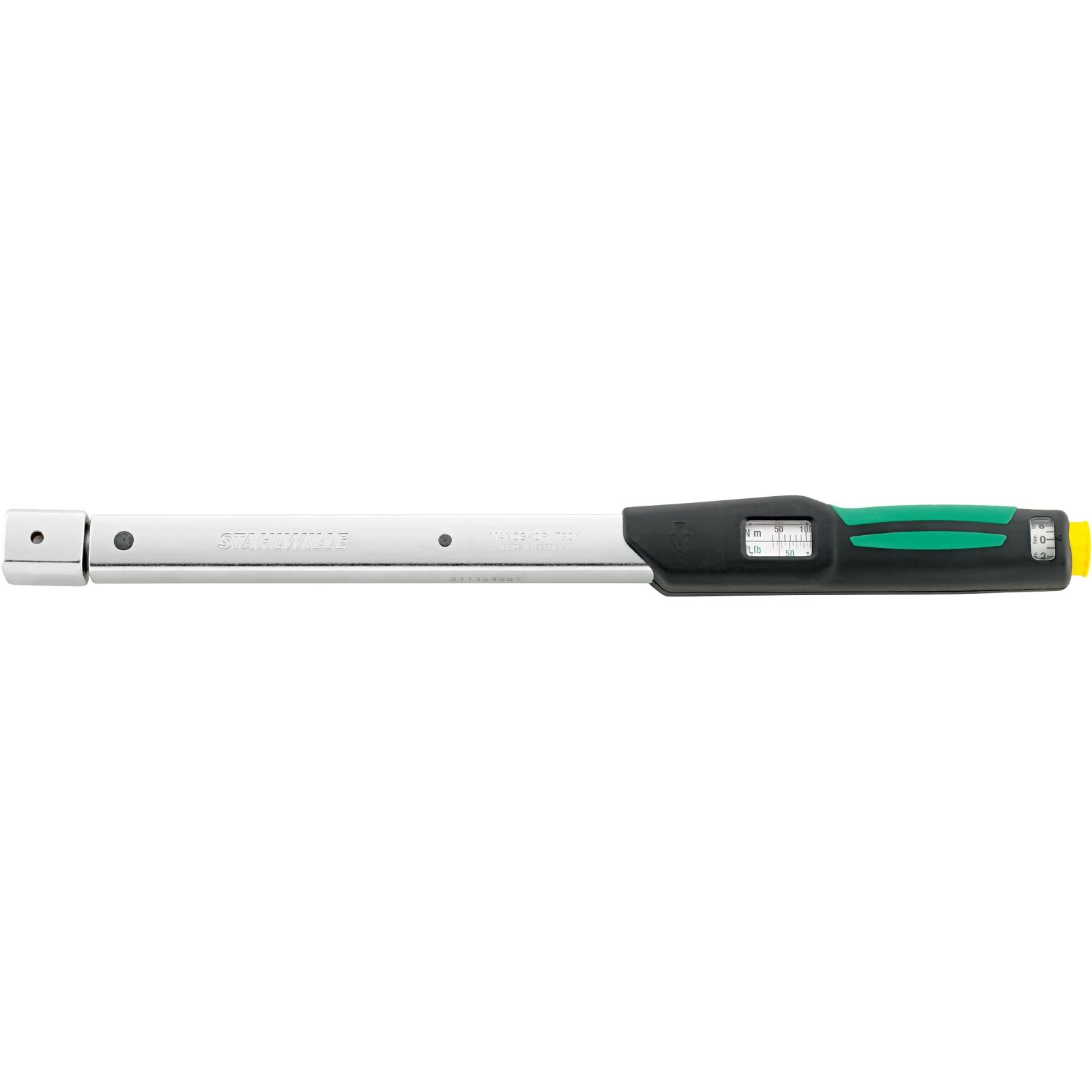 STAHLWILLE Drehmomentschlüssel MANOSKOP® 730a Fix 180-900in lb 9 x 12 mm L. 386mm-1 main HighRes image