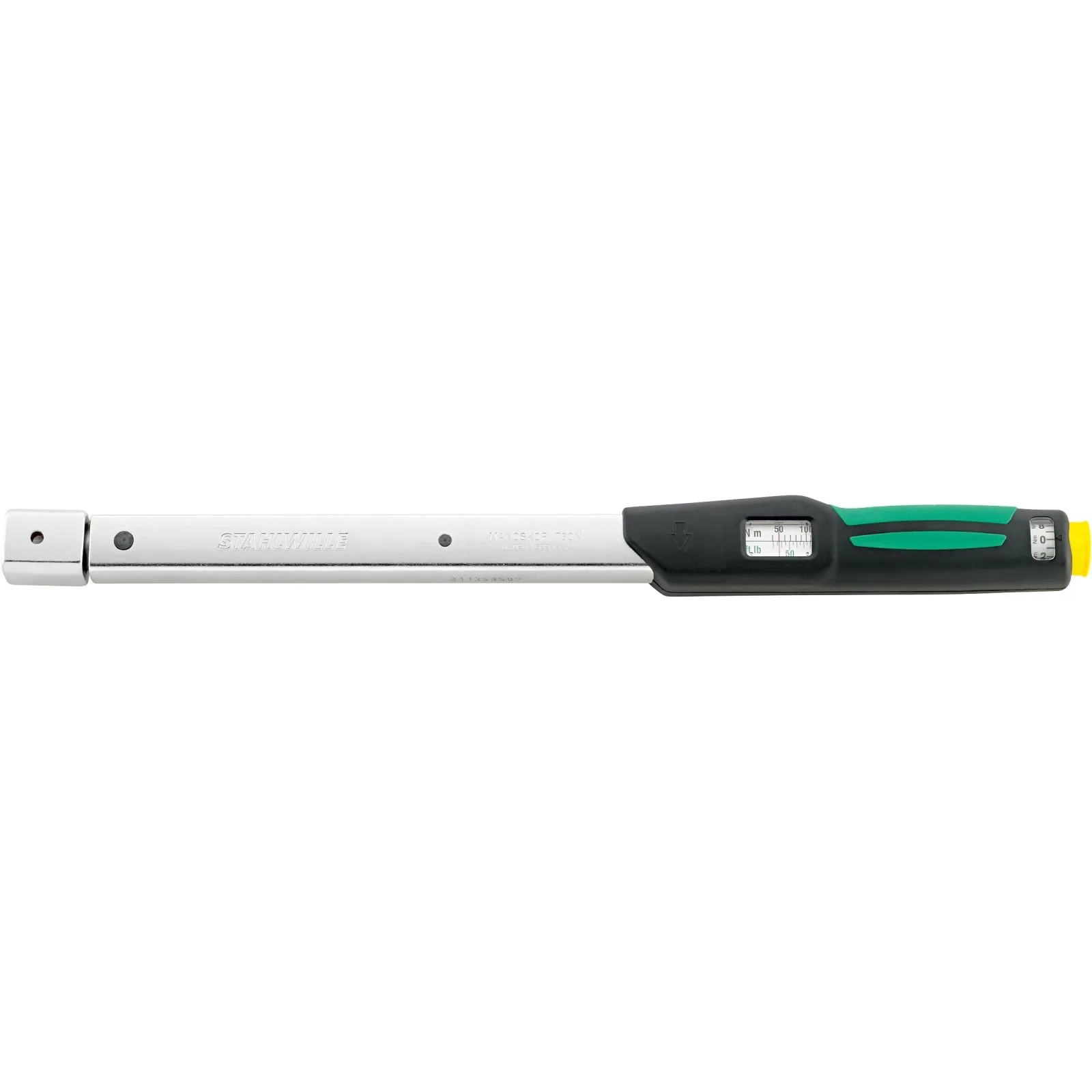 STAHLWILLE Drehmomentschlüssel MANOSKOP® 730a Fix 180-900in lb 9 x 12 mm L. 386mm-1 main HighRes image