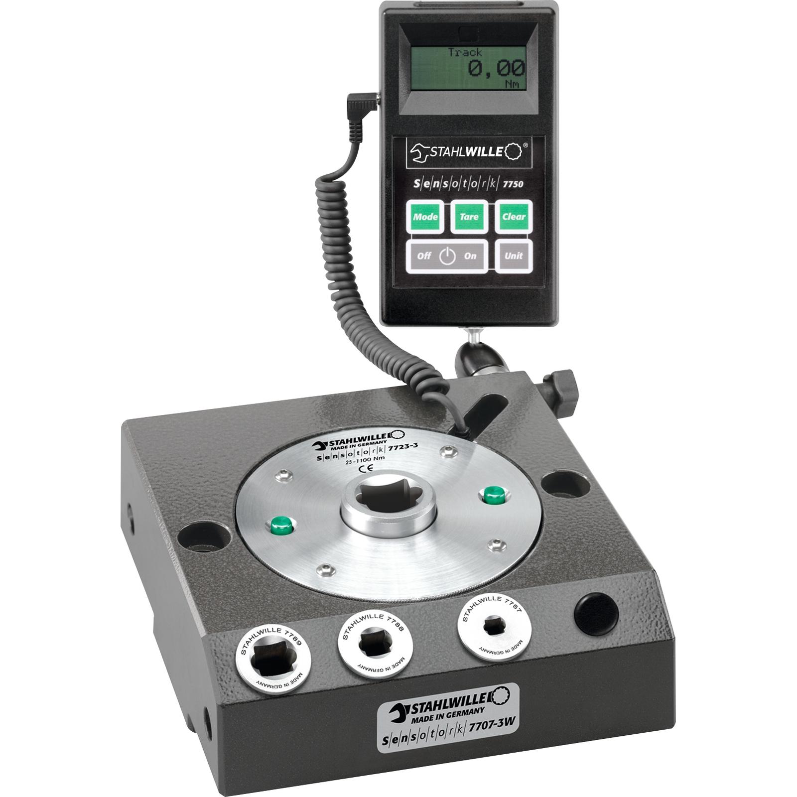 STAHLWILLE Elektronisches Werkstattprüfgerät SENSOTORK® Mess-B.2-100N·m Innen-4kant 3/8"-1 main HighRes image