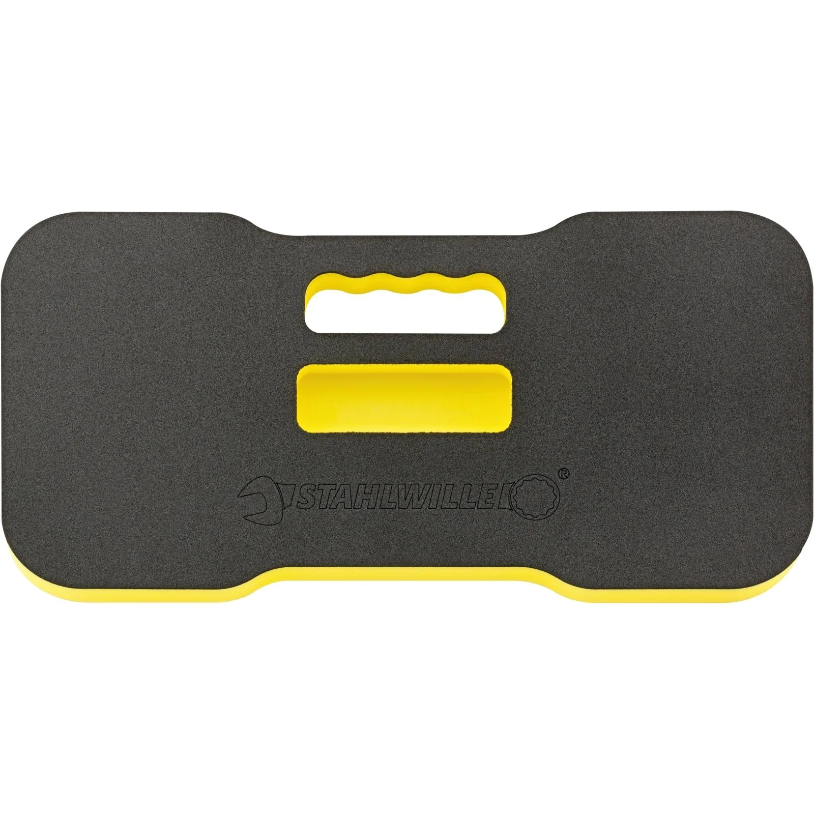 STAHLWILLE Kniematte L.490mm B.245mm H.30mm anthrazit/gelb-1 main HighRes image
