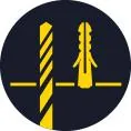 L160 Ø12 Hammerbohrer FORCE X-8