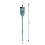 L152 Ø26 Flachfräsbohrer Flachfräsbohrer-2