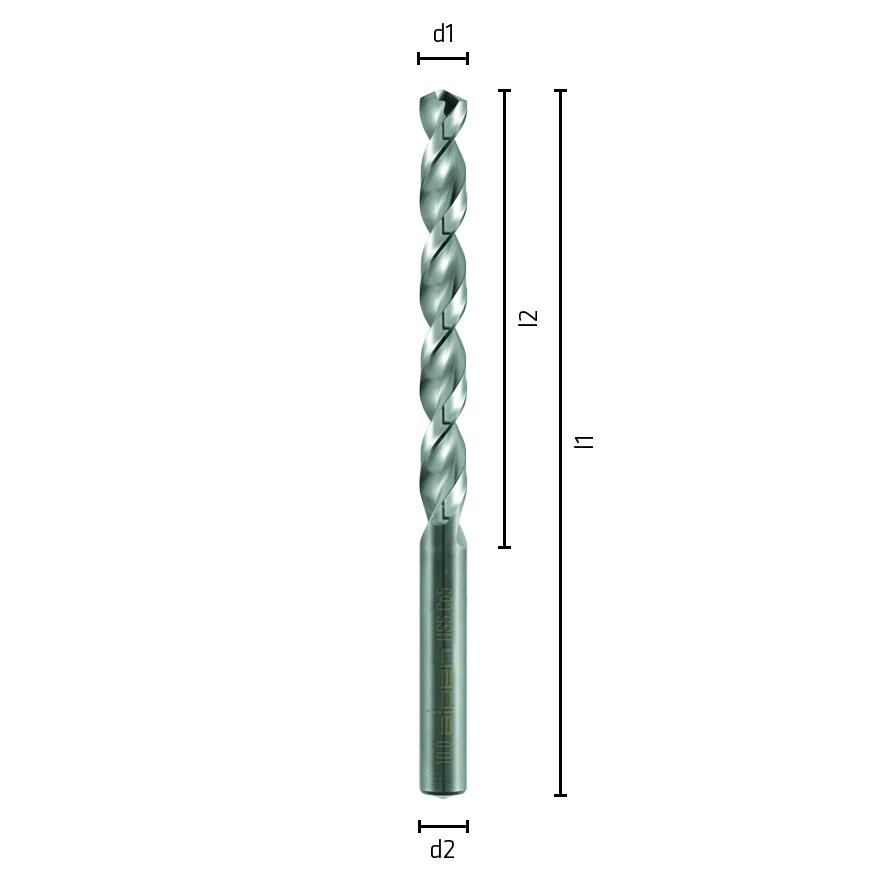 L34 Ø1 HSS Cobalt Spiralbohrer DIN 338 HSS Forte Cobalt-2