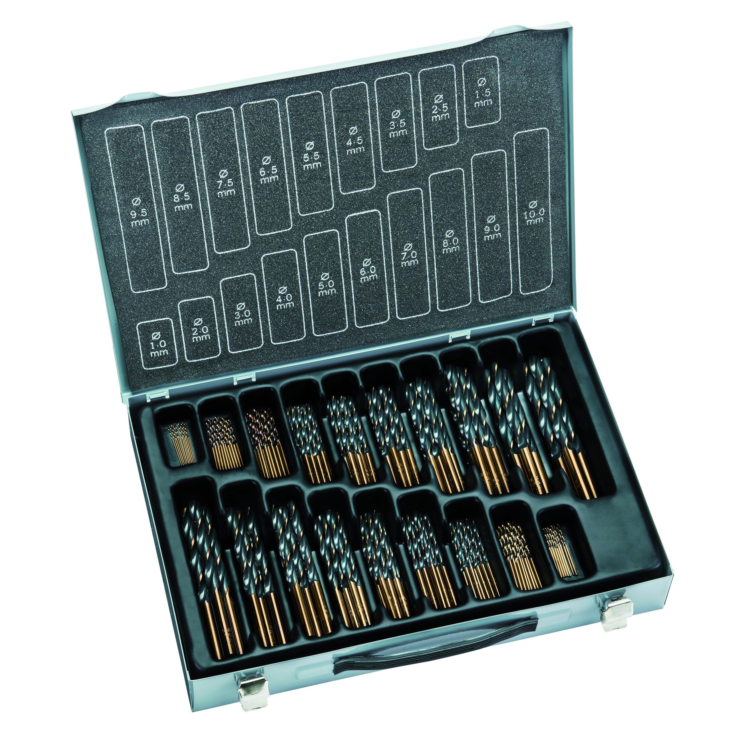 Alpen Drill Sprint Master, HSS Spiralbohrer, kurz, DIN 338 RN, SET Sprint Master – Bild 1