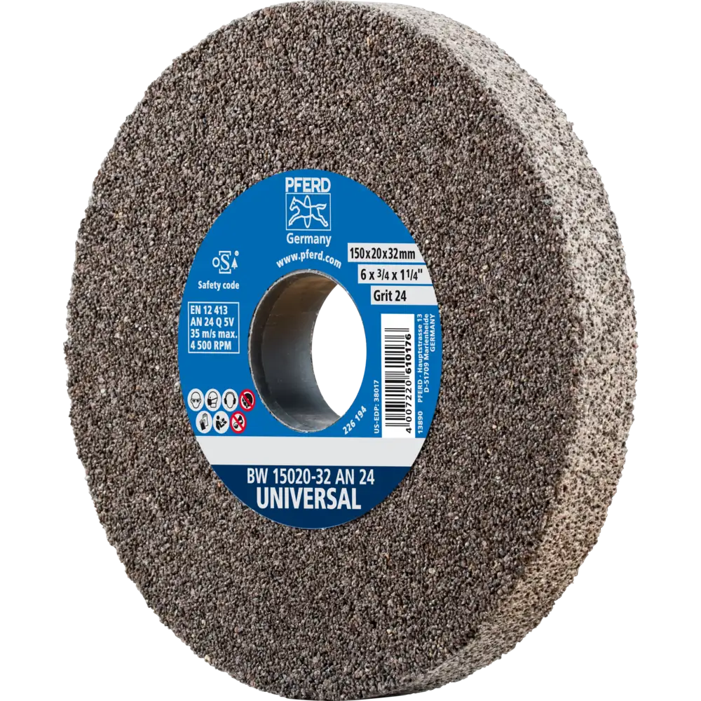 Pferd Tools PFERD TOOLS Schleifbockscheibe Ø 150x20mm Bohrung-Ø 32 mm A24 für universelle Schleifaufgaben-1 Product picture Primär-Darstellung