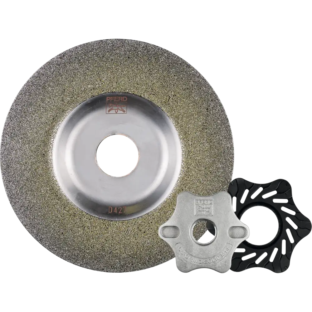Pferd Tools PFERD TOOLS CC-GRIND SOLID DIAMOND 125x22,23 mm D852 (sehr grob) zum Bearbeiten harter Werkstoffe-1 Product picture Primär-Darstellung