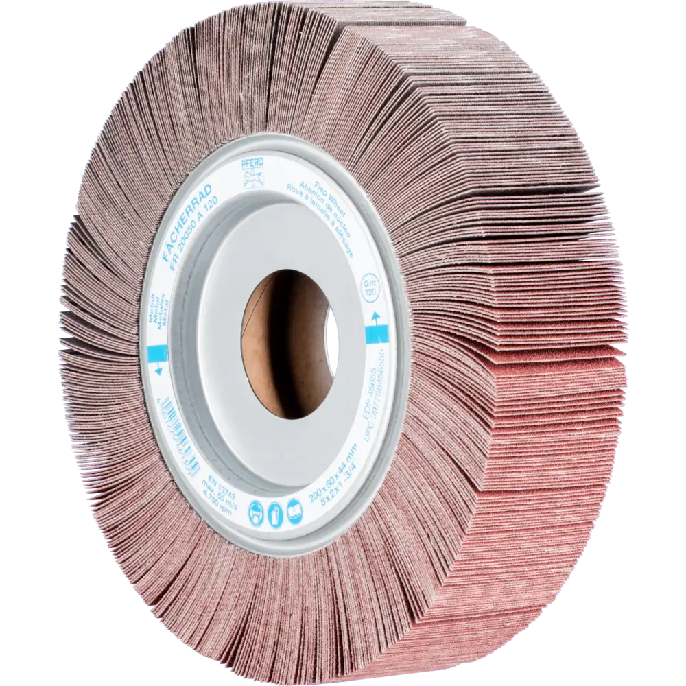 Pferd Tools PFERD TOOLS Lamellenschleifrad FR Ø 200x50mm Bohrung Ø 44,0mm A120 für universelle Anwendung-1 Product picture Primär-Darstellung