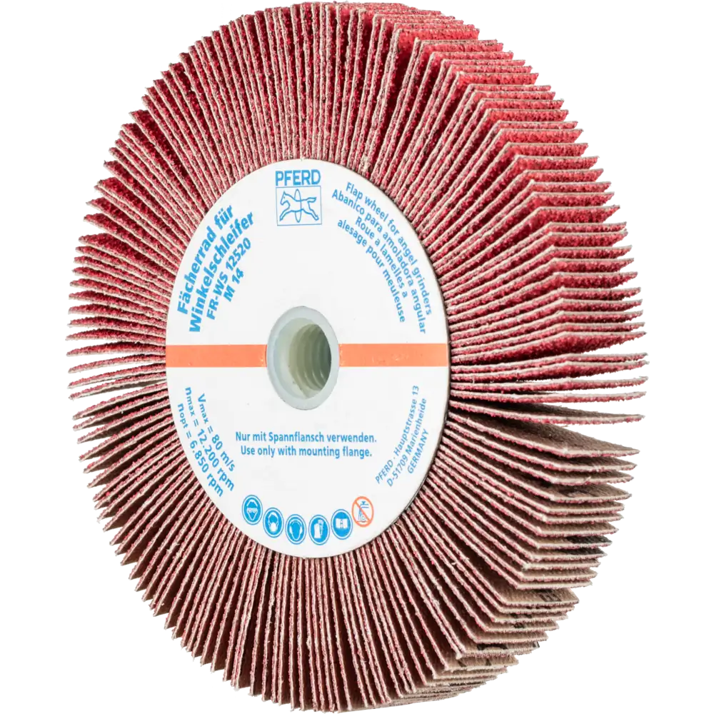 Pferd Tools PFERD TOOLS Lamellenschleifrad für Winkelschleifer FR WS Ø 125x20mm M14 CO-COOL60 für Edelstahl-1 Product picture Primär-Darstellung