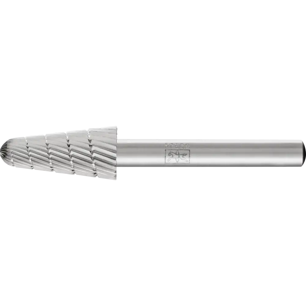 Pferd Tools PFERD TOOLS HSS Frässtift Rundkegelform L Ø 12x25 mm Schaft-Ø 6 mm Z 3 universal mittel fein Spanbrecher-1 Product picture Primär-Darstellung