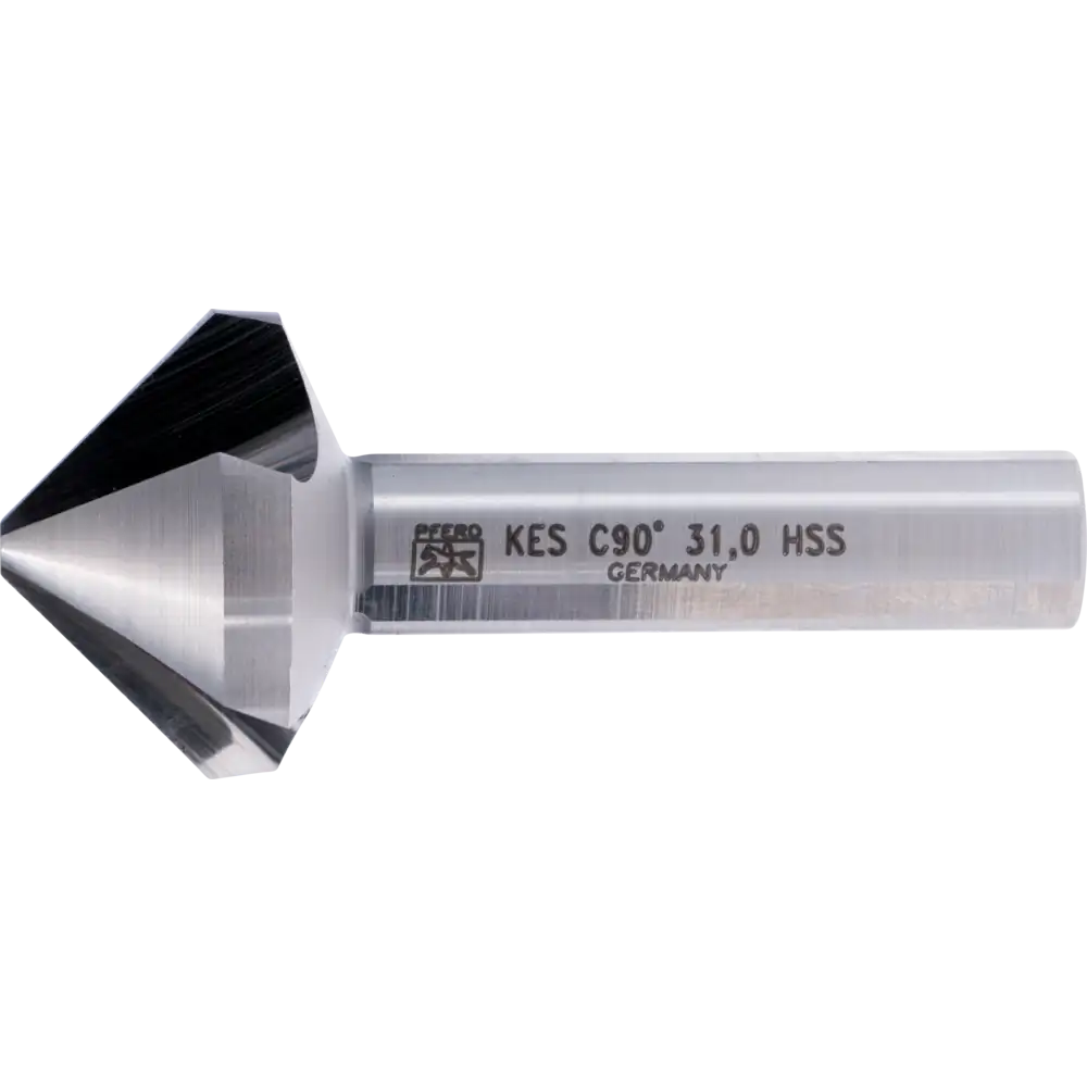 Pferd Tools HSS Kegel-und Entgratsenker 90° Ø 31 mm Schaft-Ø 12 mm DIN 335 C 3-Flächenschaft