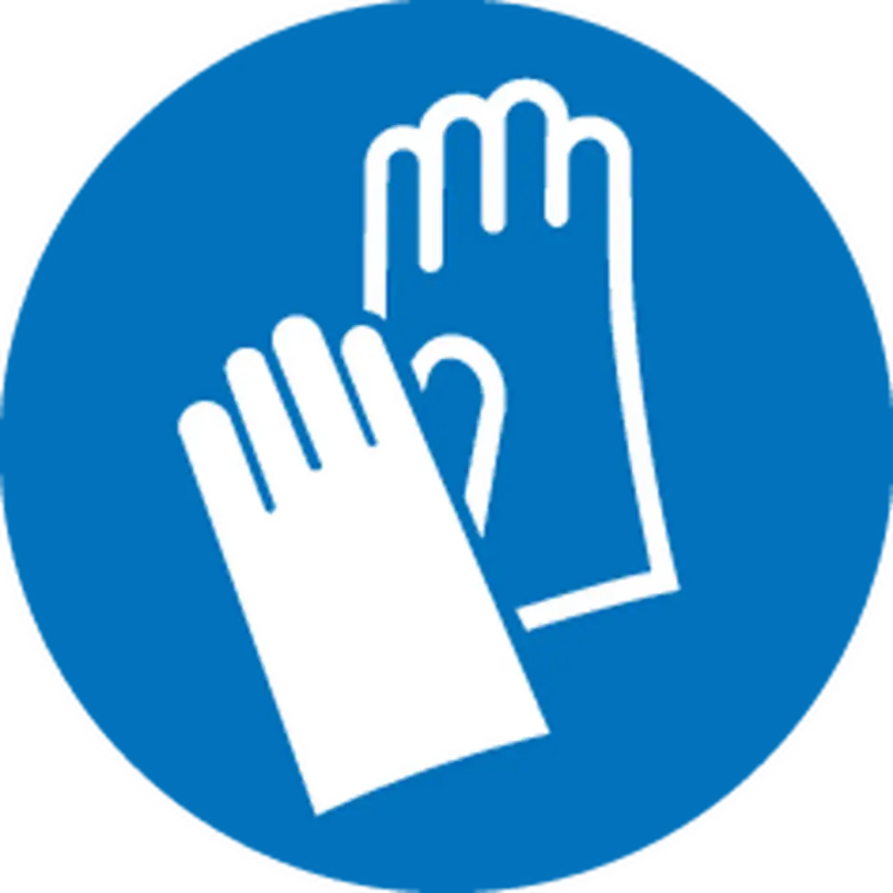 Pferd Tools PFERD TOOLS 3-tlg. Diamant-Trennscheiben-Set 115x1,6/1,9 mm PSF Allround-5 Safety pictogram Wear protective gloves (ISO 7010)