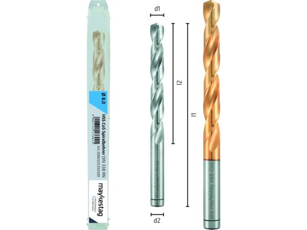 L34 Ø1 Spiralbohrer HSS Cobalt-1