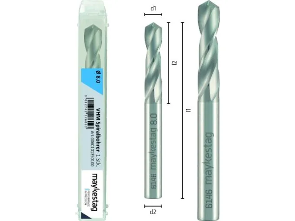 L26 Ø0,6 VHM-Spiralbohrer VHM Bohrer-1