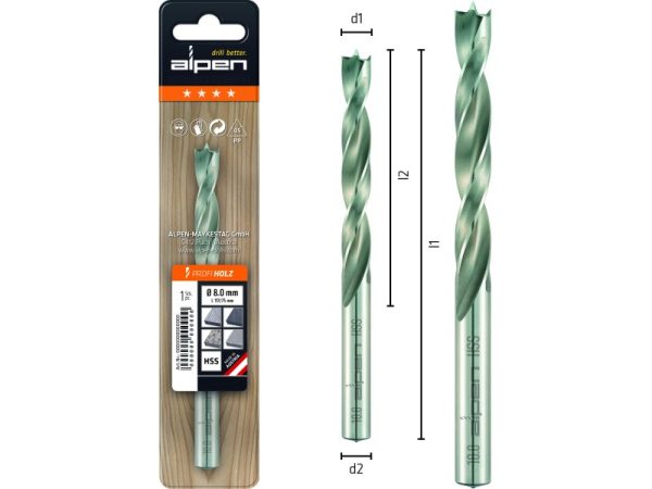 Holzspiralbohrer Profi Holz-1