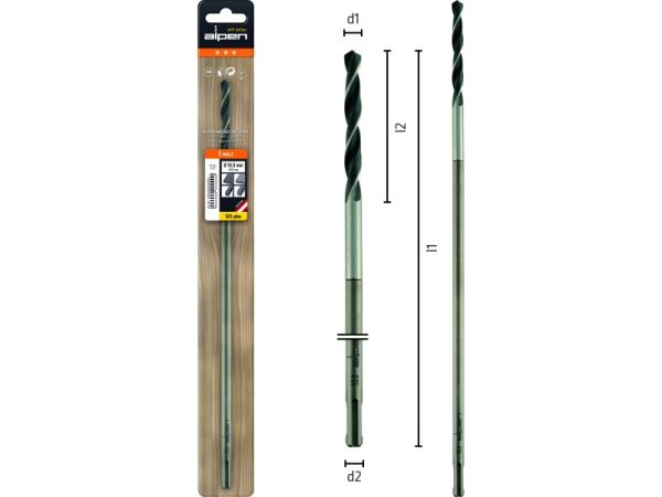 L600 Ø20 Schalungsbohrer Holzbohrer-1