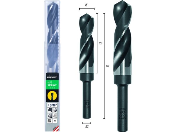 L159 Ø22 Spiralbohrer HSS Sprint-1