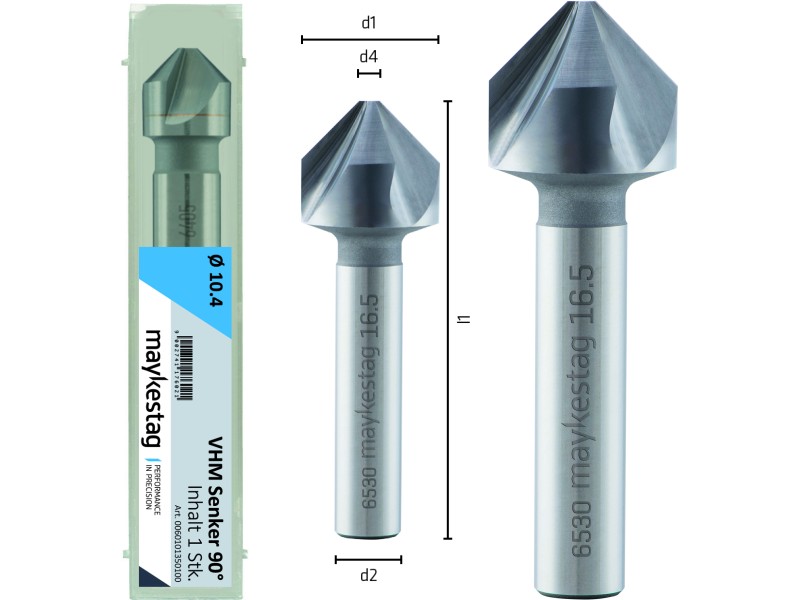 L45___5_3_VHM-Kegelsenker_VHM_Senker-1.jpg L71 Ø31 VHM-Kegelsenker ungleiche Teilung VHM Senker-1