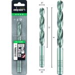 L133 Ø9,9 HSS Spiralbohrer DIN 338 HSS Super-1