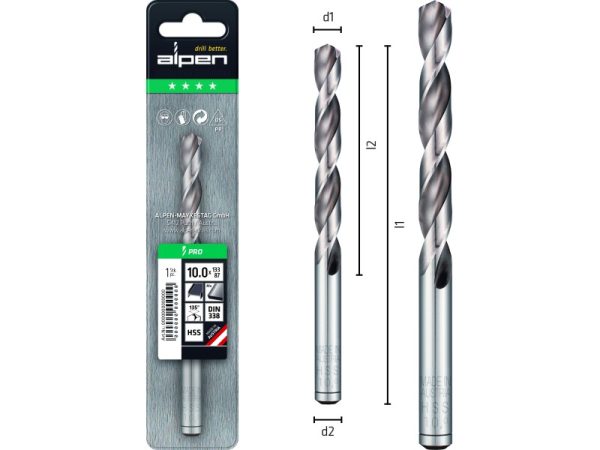 L117 Ø8,33 HSS Spiralbohrer DIN 338 PRO-1