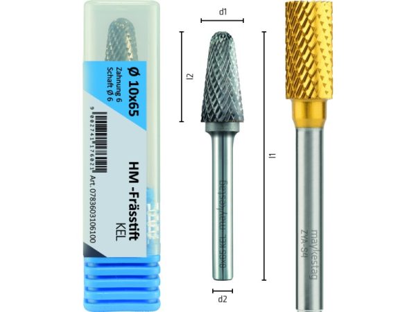 L65 Ø8 Hartmetall-Frässtifte HM-Frässtift-1