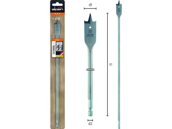 L400 Ø26 Flachfräsbohrer Flachfräsbohrer-1