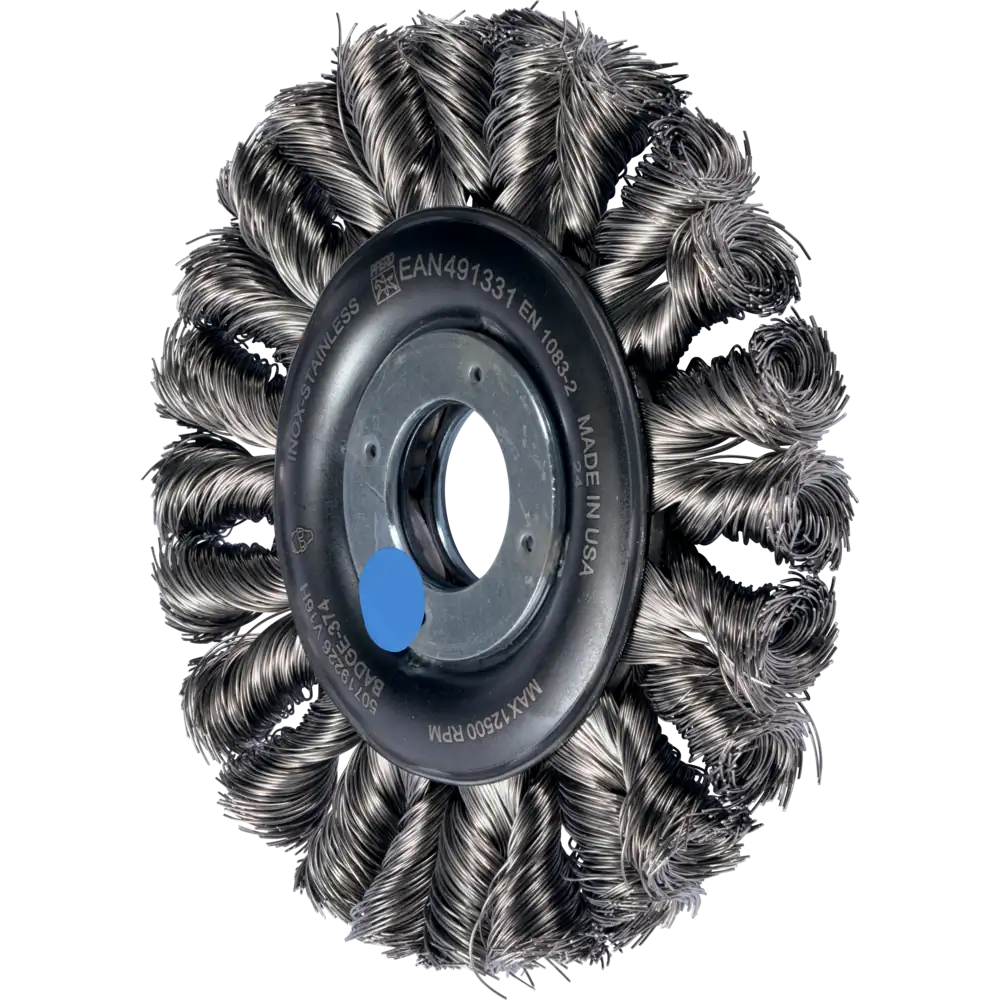 Pferd Tools PFERD TOOLS POS COMBITWIST Rundbürste gezopft RBG HD Ø 115x12x22,2 mm Edelstahl-Draht-Ø 0,35 mm Winkelschleifer-1 Product picture Primär-Darstellung
