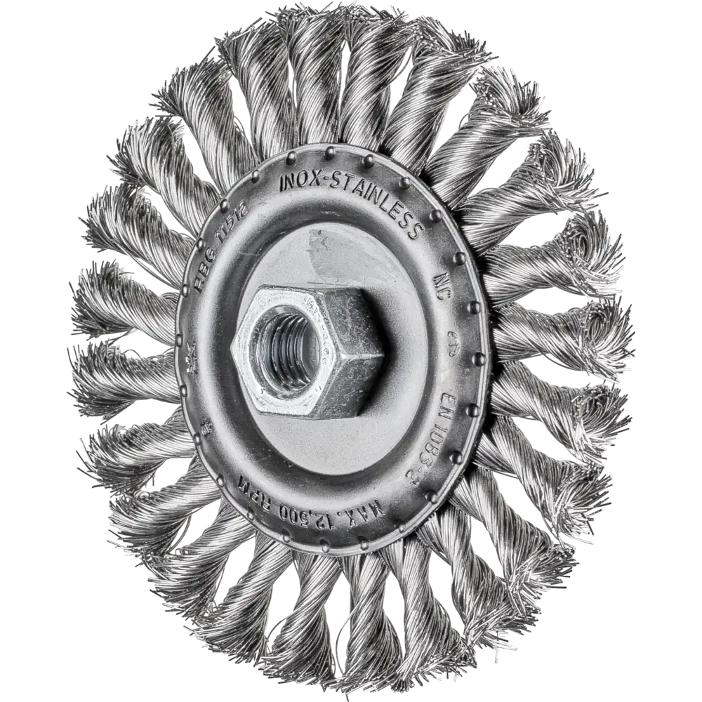 Pferd Tools PFERD TOOLS Rundbürste gezopft RBG Ø 115x12 mm M14 Edelstahl-Draht-Ø 0,35 mm Winkelschleifer-1 Product picture Primär-Darstellung