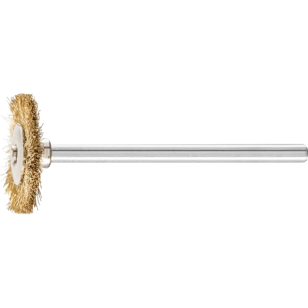Pferd Tools PFERD TOOLS Miniatur- Rundbürste RBU Ø19x2 mm Schaft-Ø3 mm Messing-Draht-Ø0,10-1 Product picture Primär-Darstellung