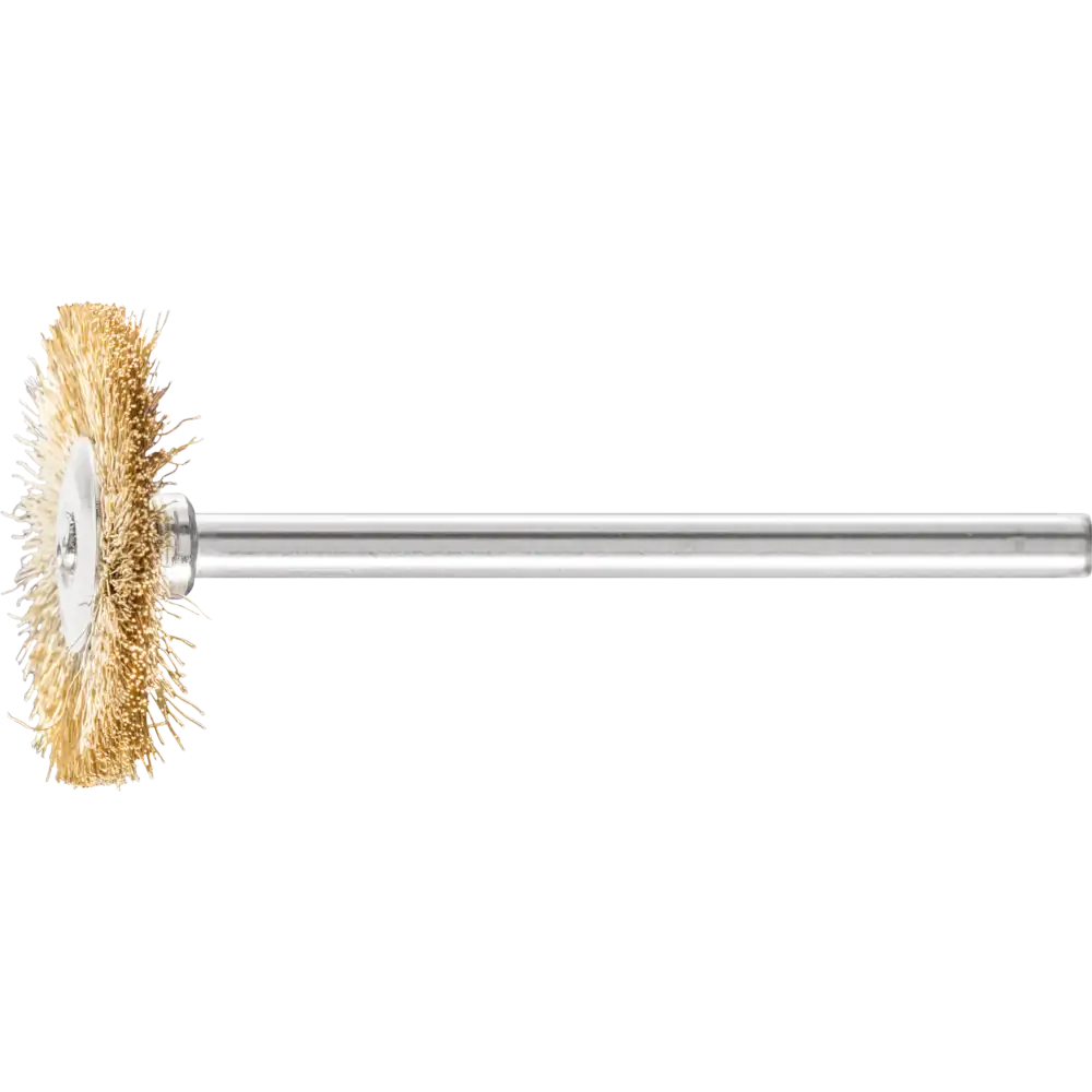 Pferd Tools PFERD TOOLS Miniatur- Rundbürste RBU Ø22x2 mm Schaft-Ø3 mm Messing-Draht-Ø0,10-1 Product picture Primär-Darstellung