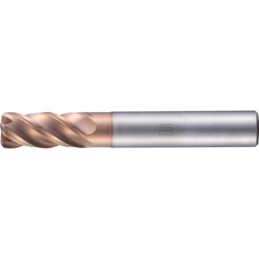 Pferd Tools PFERD TOOLS VHM-Fräser Ø8mm, 4 Schneiden, 2xDC, Radius 0,5mm, AlTiN / TiSiXN beschichtet, Schaft HA, Performance Rostfrei-1 Product picture Primär-Darstellung