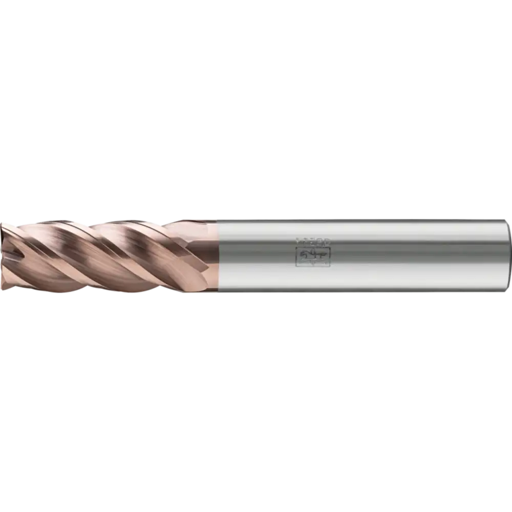 Pferd Tools PFERD TOOLS VHM-Fräser Ø10mm, 4 Schneiden, 2xDC, Fase 0,2mm 45°, AlTiN / TiSiXN beschichtet, Schaft HB, Performance Rostfrei-1 Product picture Primär-Darstellung