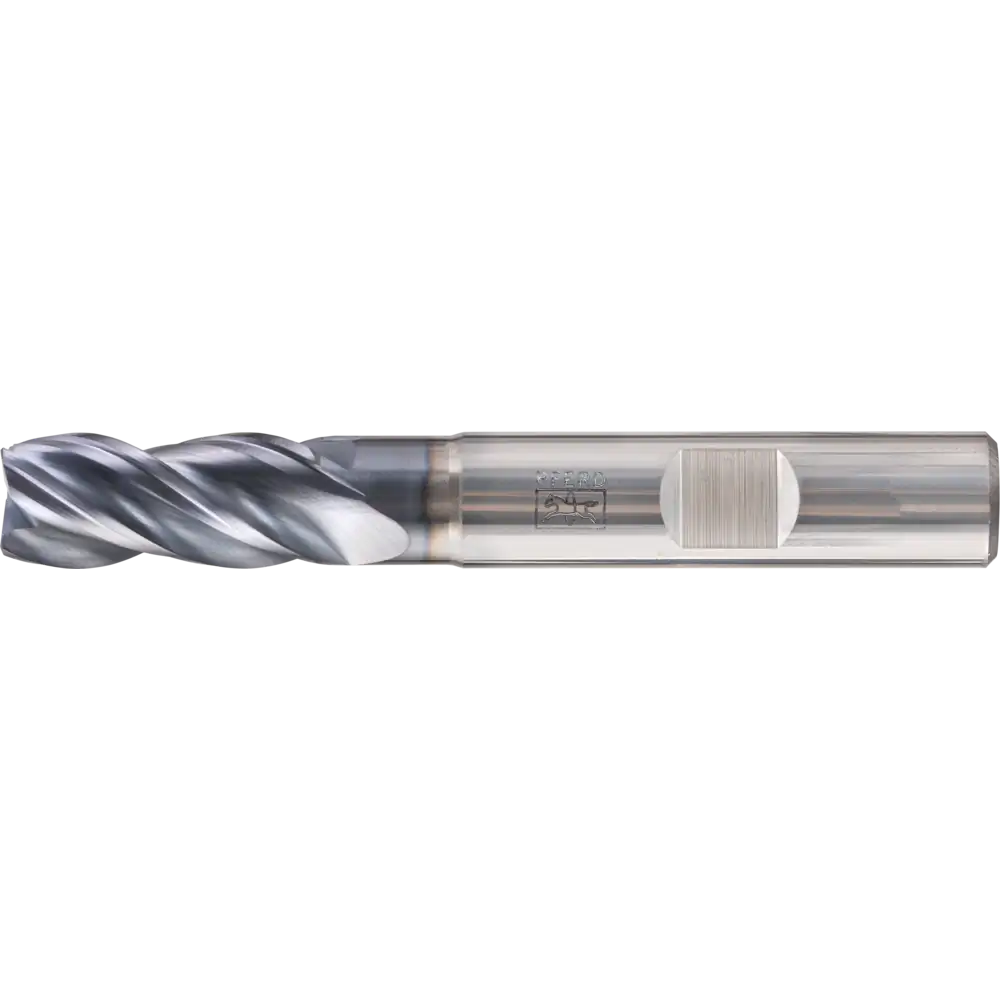 Pferd Tools PFERD TOOLS VHM Eckfräser lang 4 Schneiden Ø 8 mm 45° Fase TiAlN Schaft HB Universal Line Schruppen Schlichten Nuten-1 Product picture Primär-Darstellung