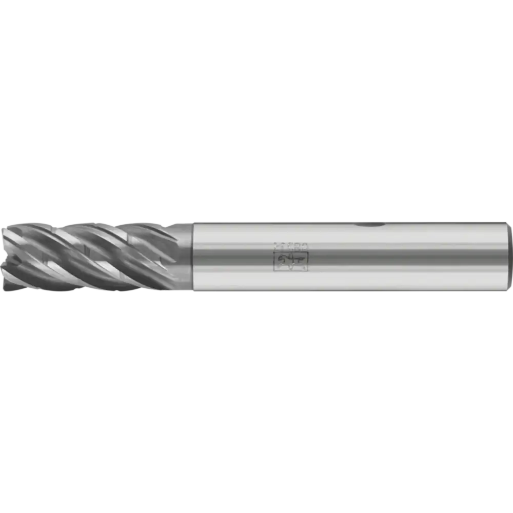 Pferd Tools PFERD TOOLS VHM-Fräser Ø10mm, 5 Schneiden, mit Spanteiler, 2xDC, Radius 0,5mm, AlCrN beschichtet, Schaft HB, Universal-1 Product picture Primär-Darstellung