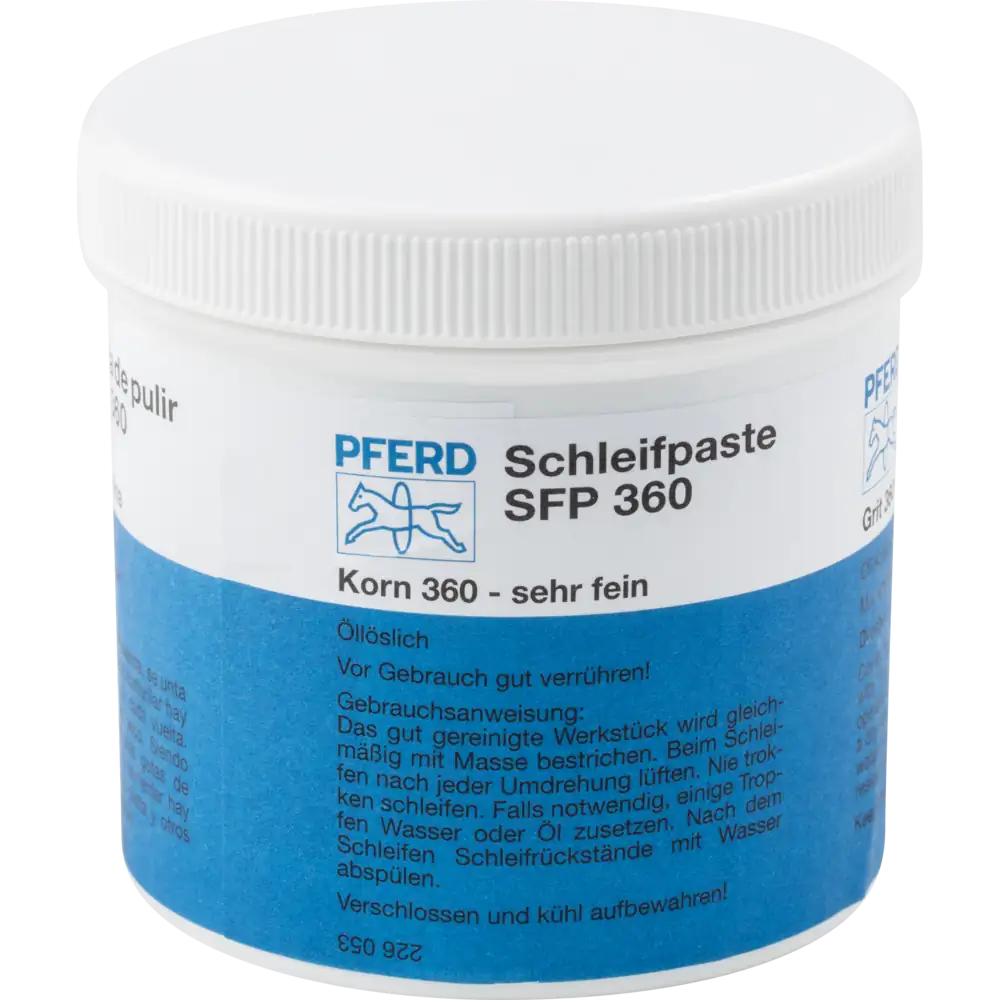 Pferd Tools PFERD TOOLS Schleifpaste SFP 250g Körnung SIC 360 250g zum Fein-und Einschleifen von Ventilen und Lagern-1 Product picture Primär-Darstellung